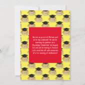 Uitnodiging Pancake Brunch Graduy Party (Achterkant)