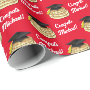 Uitnodiging Pancake Brunch Graduy Party Cadeaupapier