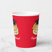 Uitnodiging Pancake Brunch Graduy Party Papieren Bekers (Links)