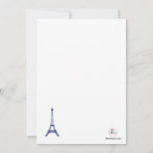 Uitnodiging Parijs (Achterkant)