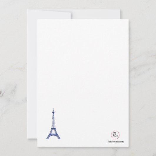 Uitnodiging Parijs (Achterkant)