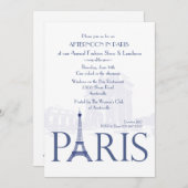 Uitnodiging Parijs (Voorkant / Achterkant)