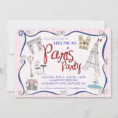 Uitnodiging Parijs (Voorkant)