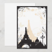 Uitnodiging Parijs (Voorkant / Achterkant)