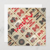 Uitnodiging partij (Voorkant / Achterkant)