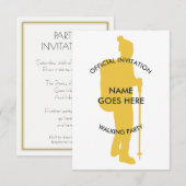 Uitnodiging  partij (Voorkant / Achterkant)