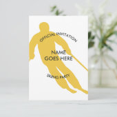 Uitnodiging partij (Staand voorkant)