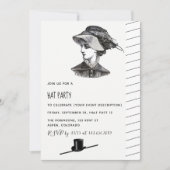 Uitnodiging  partij voor Pet met terugwerkende kra (Voorkant)