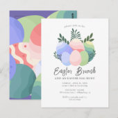 Uitnodiging Pasen Pasen Pasen (Voorkant / Achterkant)