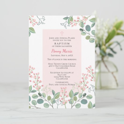 Uitnodiging Penny (Staand voorkant)