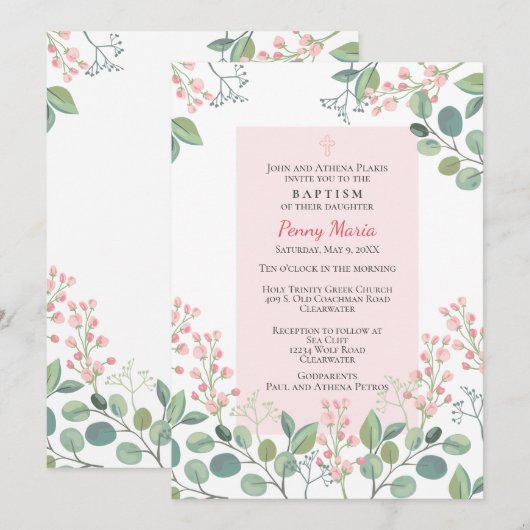 Uitnodiging Penny (Voorkant / Achterkant)