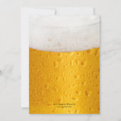 Uitnodiging persoonlijke foto van Birthday Party (Achterkant)