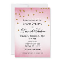 Uitnodiging  Pink Grand Opening Party