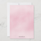 Uitnodiging  Pink Grand Opening Party (Achterkant)