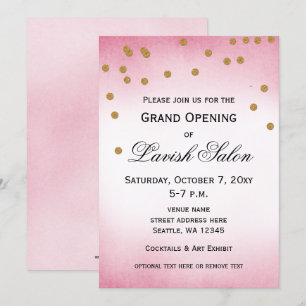 Uitnodiging  Pink Grand Opening Party