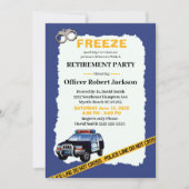 Uitnodiging politieagent voor ontslag partij (Voorkant)