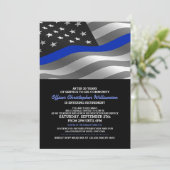 Uitnodiging politieambtenaar (Staand voorkant)