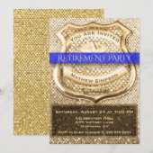 Uitnodiging politieambtenaar (Voorkant / Achterkant)