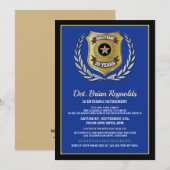 Uitnodiging politieambtenaar (Voorkant / Achterkant)