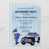 Uitnodiging politieambtenaar (Voorkant / Achterkant)