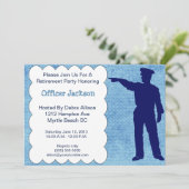 Uitnodiging politieambtenaar (Staand voorkant)