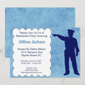 Uitnodiging politieambtenaar (Voorkant / Achterkant)