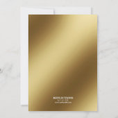 Uitnodiging politieambtenaar (Achterkant)