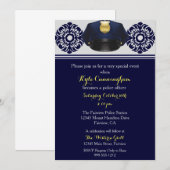 Uitnodiging politieambtenaar (Voorkant / Achterkant)