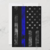 Uitnodiging politiepartij (Achterkant)