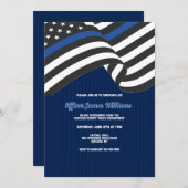 Uitnodiging politiepartij (Voorkant / Achterkant)