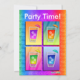 Uitnodiging - Pop Art Cocktails