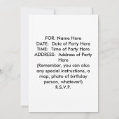 Uitnodiging - POP BUTTERFLY ART (Achterkant)