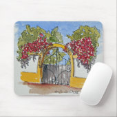 Uitnodiging Portugese Gate Mousepad Muismat (Met muis)