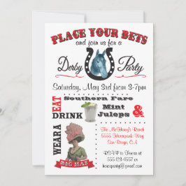 Uitnodiging Poster door partij