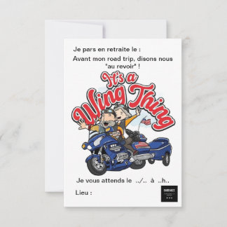 Uitnodiging Pot van pensionering