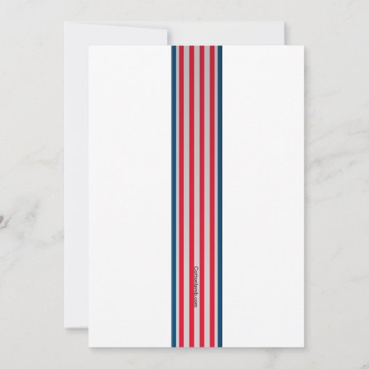 Uitnodiging president dag banner (Achterkant)