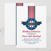 Uitnodiging president dag banner (Voorkant / Achterkant)