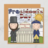 Uitnodiging presidenten Dag (Voorkant / Achterkant)