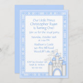 Uitnodiging Prins Castle Party (Voorkant / Achterkant)