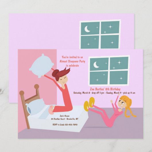 Uitnodiging proefpartij voor vechtpartij (Voorkant / Achterkant)