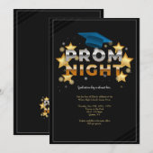 Uitnodiging Prom Night Galaxy (Voorkant / Achterkant)
