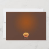 Uitnodiging Pumpkin Carving Contest (Achterkant)