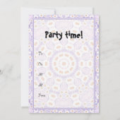 Uitnodiging - Puppy Power - Puppy Paw Prints (Achterkant)