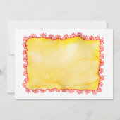 Uitnodiging Pyjamafeestje (Achterkant)