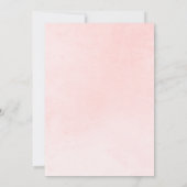 Uitnodiging Quinceañera Roze Para Editar En Españo (Achterkant)