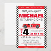 UITNODIGING RACE AUTOPARTY (Voorkant / Achterkant)