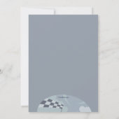 Uitnodiging raceauto (Achterkant)