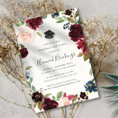 Uitnodiging Radiant Bloom Graduation Party