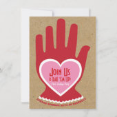 Uitnodiging: Random Act of Kindness in Pink Kaart (Voorkant)