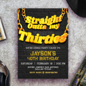 Uitnodiging Rechtstreeks Uit Mijn Dertigers